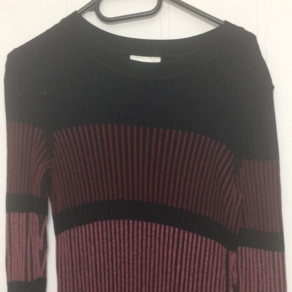 Ladies maxi dress ,ribbed and long sleeves - Picture 2 of 11